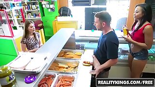RealityKings - Money Chats - (Adrian Maya) and (Alice March) - Hot Dog Stand