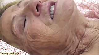 sexy hairy 90 years older granny banged by her toyboy